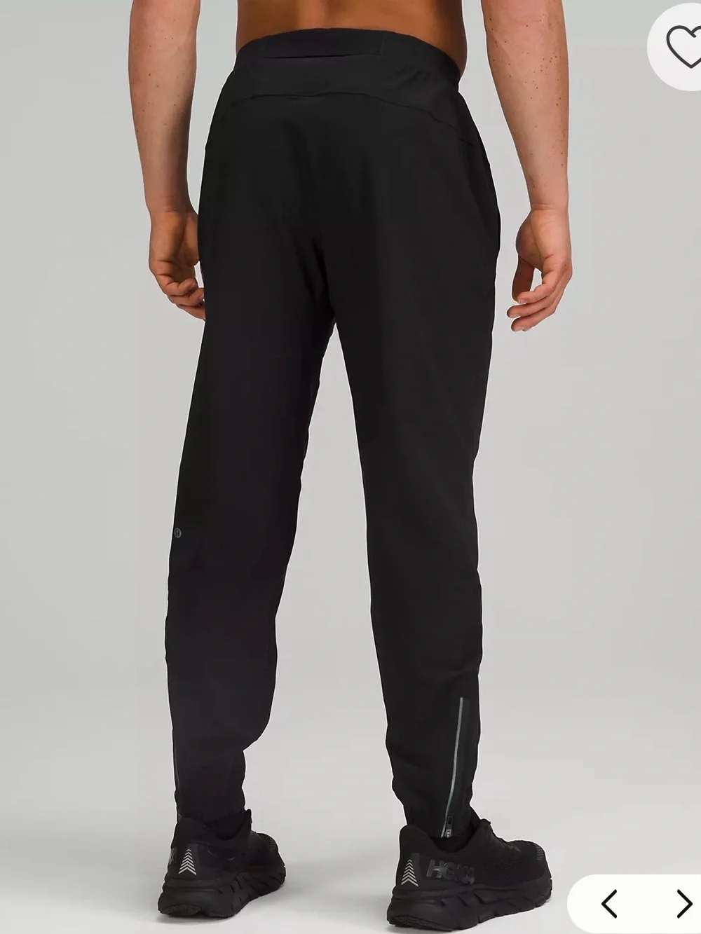 lululemon athletica Men's Black Surge Jogger